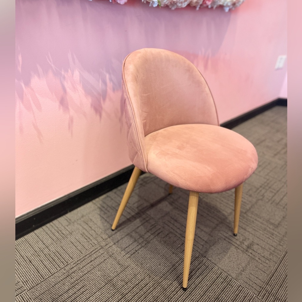 Rose Colored Dining Room Chairs (pack of 2)